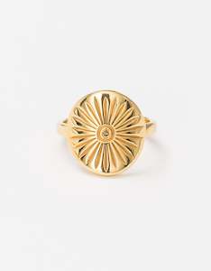 Ashoka: Ashoka Gold Diamond Ring