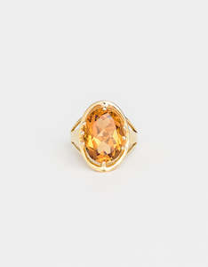 Saffron Gold Ring
