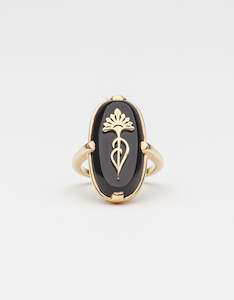 Modern Vintage Gold Ring