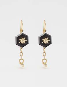 Modern Vintage Gold Earrings