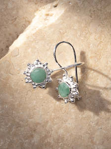 Emerald Silver Stars