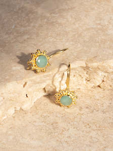 May Emerald: Emerald Gold Stars