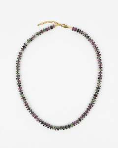 Ruby Fuschite Necklace