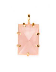 Bestsellers: Rose Quartz Gold Amalfi Amulet