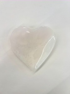 Pink Calcite Heart Tray (small)