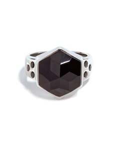 Onyx Silver Ring