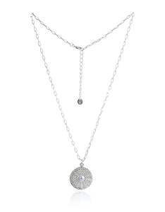 Blue Topaz Silver Locket