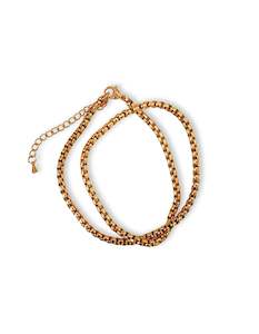 Giifts Under 100: Skinny Gold Snake Bracelet