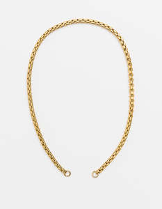 Year Of The Snake: Wide Gold Snake Long/Short - Plain (no clasp)