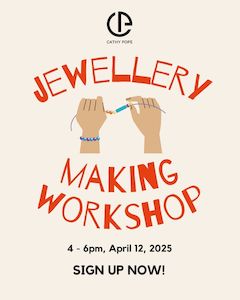 JEWELLERY MAKING WORKSHOP - April