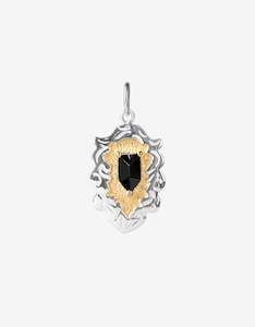 Amulets: Cathy Pope Crest Onyx - small
