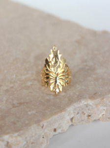 Lotus Gold Ring