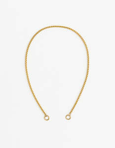 Year Of The Snake: Skinny Gold Snake Long/Short - Plain (no clasp)