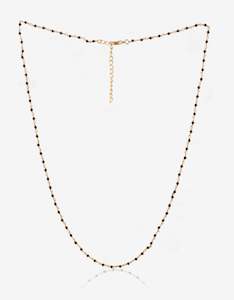 January: Garnet Boho Necklace