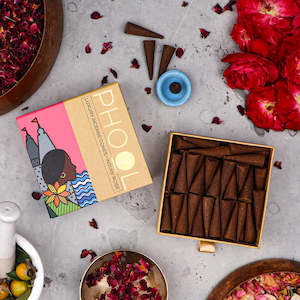 Indian Rose Incense Cones