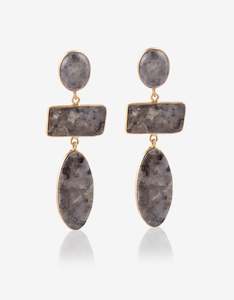 Giifts Under 100: Labradorite Trio Earrings