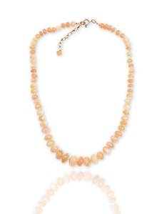 June Pearl: Sunstone Necklace