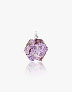 Amulets: Amethyst Silver Amulet