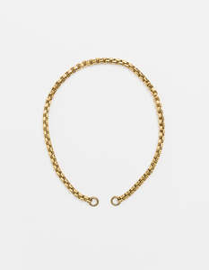 Wide Snake Chain Gold Long/Short