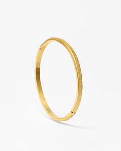Giifts Under 100: Diamond Cut Gold Bracelet