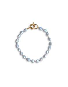 June Pearl: Grey Pearl Bracelet