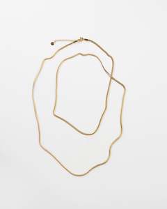Year Of The Snake: Slinky Gold Snake Chain
