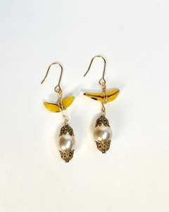Banana Baroque Earrings