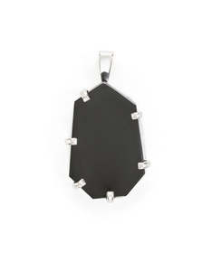 Amulets: Onyx Silver Arezzo Amulet - Pre order