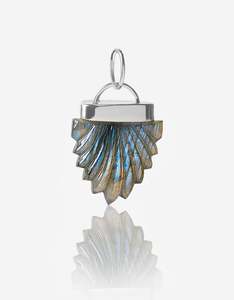 Amulets: Pushkar Labradorite Silver Amulet