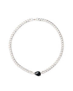 Onyx Silver Chunkette