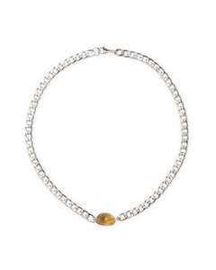 All: Citrine Quartz Silver Chunkette
