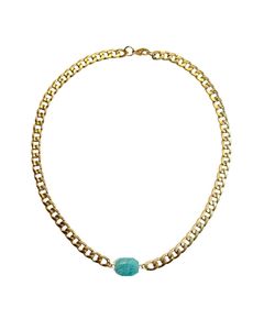Amazonite Gold Chunkette