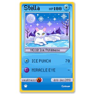 Catnap - Stella Card