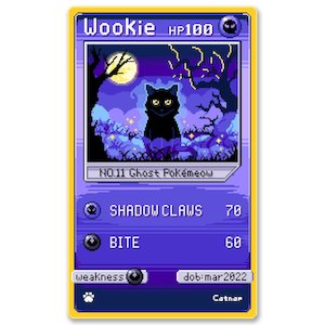 Products: Catnap - Wookie Card
