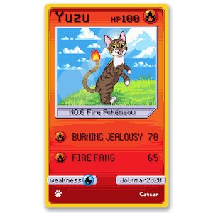 Catnap - Yuzu Card