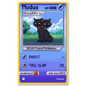 Products: Catnap - Moduo Card