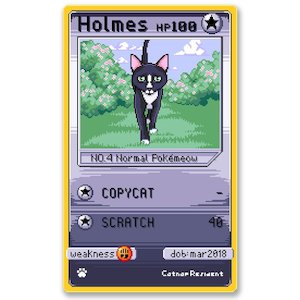 Products: Catnap - Holmes Card