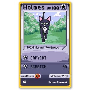 Products: Catnap - Holmes Card