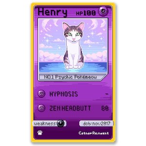 Catnap - Henry Card