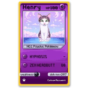 Products: Catnap - Henry Card
