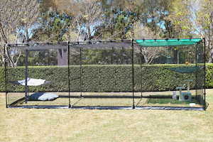 Premium Portable Cat Enclosure Triple 5.4m