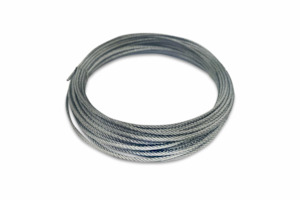 Wire Rope Fastening & Clips: Wire Rope Bulk 10m Roll