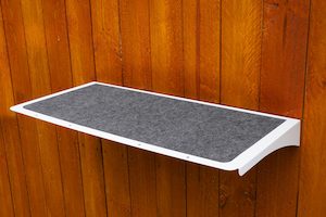 Skywalks Cat Climbing System: Carpeted Large Cat Climbing Platform