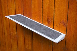 Carpeted Cat Climbing Ramp