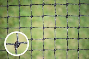 Cat Netting Rolls Stainless Reinforced: Stainless Reinforced Premium Cat Netting 10m x 1.8m