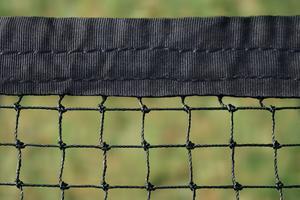 Cat Netting with Reinforced Edging - Black