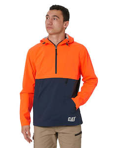 Jackets: CAT Trade Packable Hi Vis Anorak
