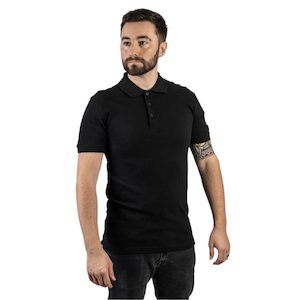 Shirts: CAT Essential Polo - Black