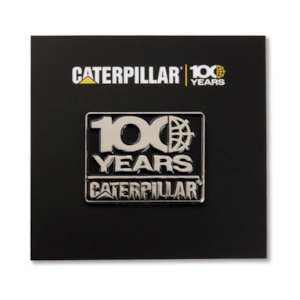 CAT 100 Year Lapel Pin