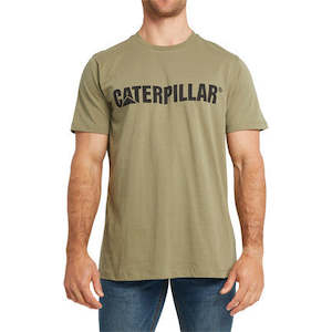 Special Offers: Caterpillar Logo Tee - Marshland